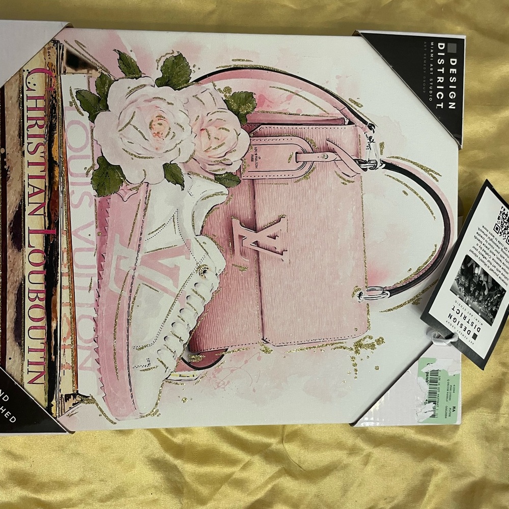 Christian Louboutin Pink Floral Nike NEW